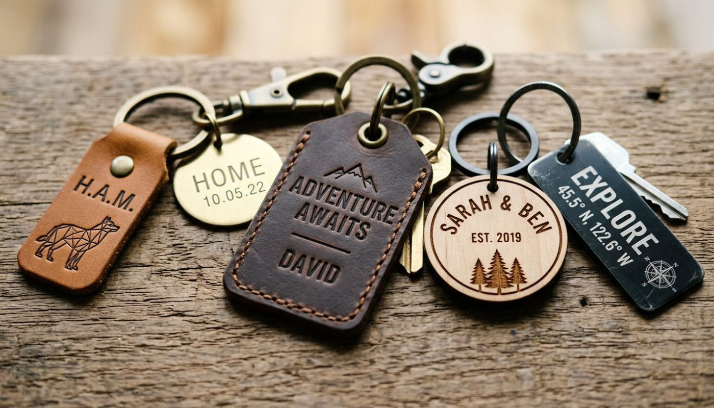 Choisir le matériau idéal pour votre porte-clés personnalisé